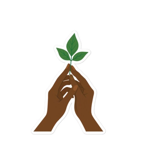 Hand to Leaf - Bubble-free stickers - Image 3